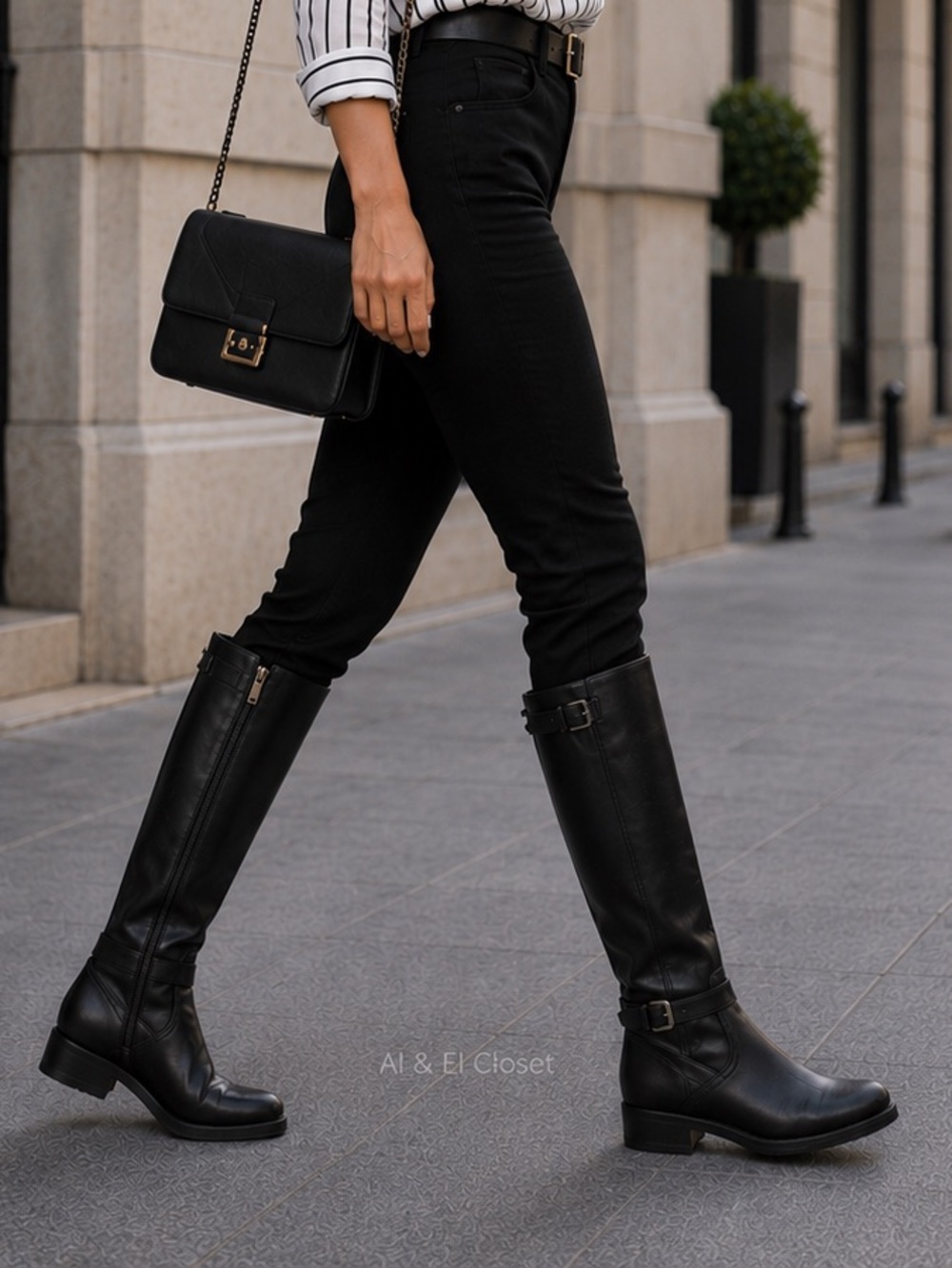 Baretraps Cassidy Black Knee High Boots | Vegan | Size 7 l New with Box